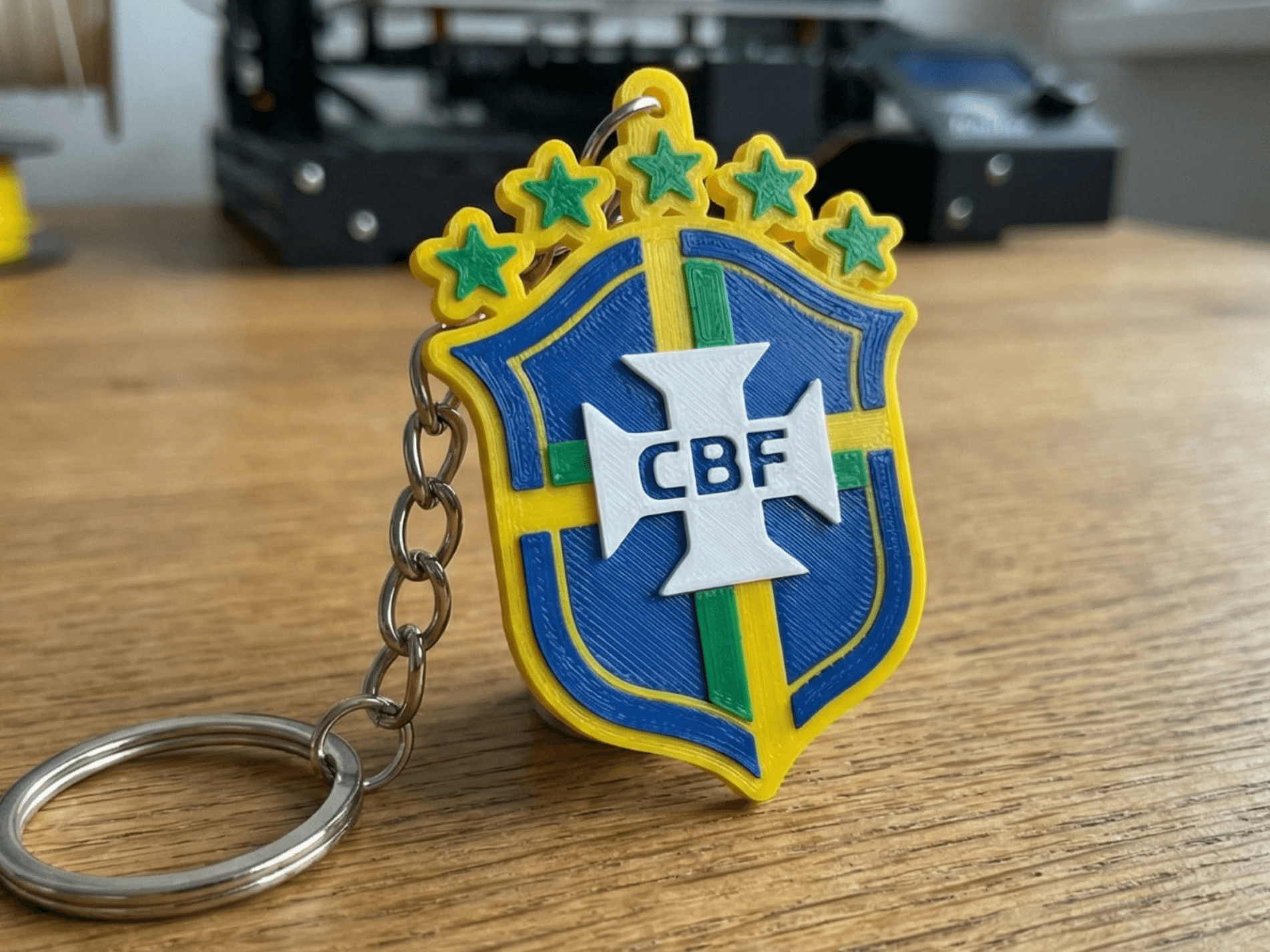 Chaveiro CBF brasão