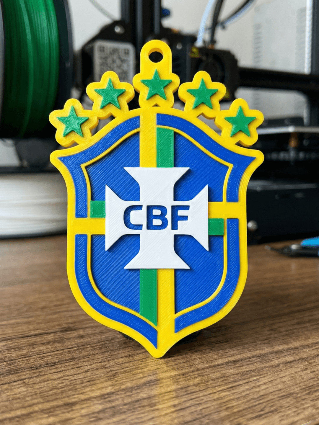 Chaveiro CBF brasão 2