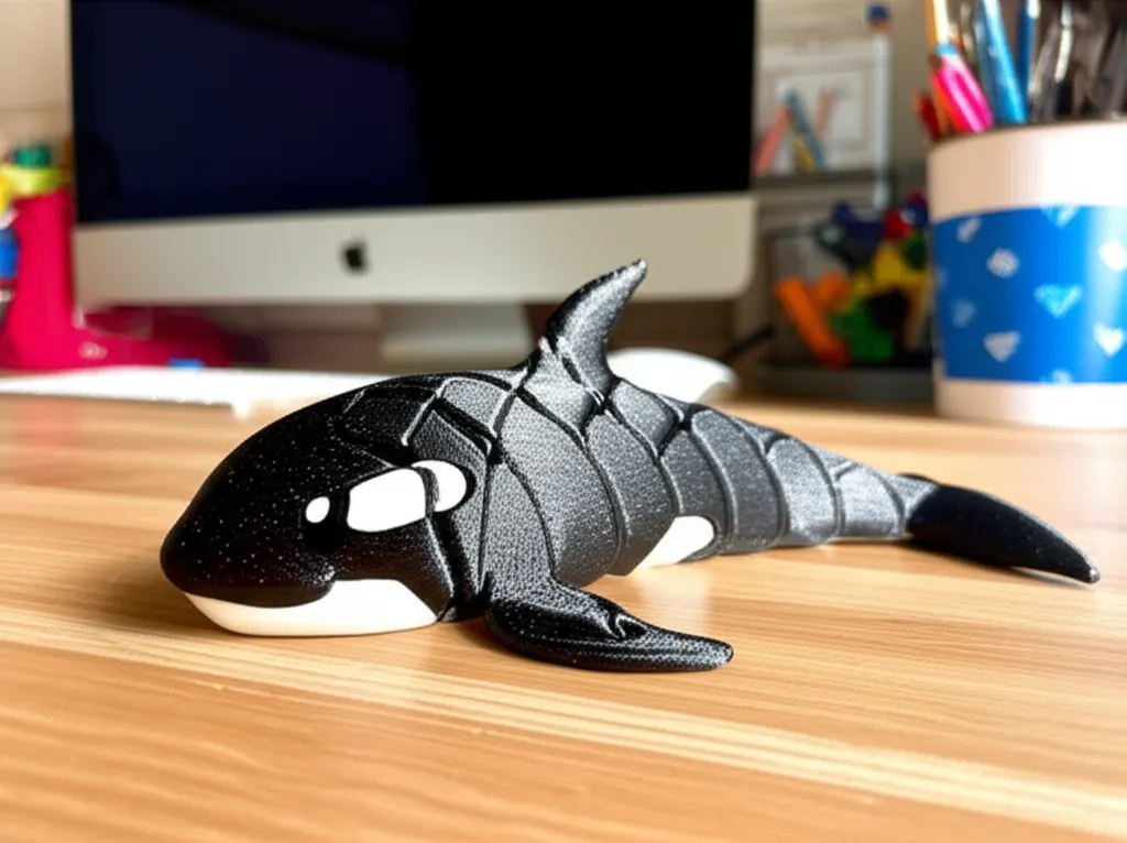 Baleia Orca Flexível 4