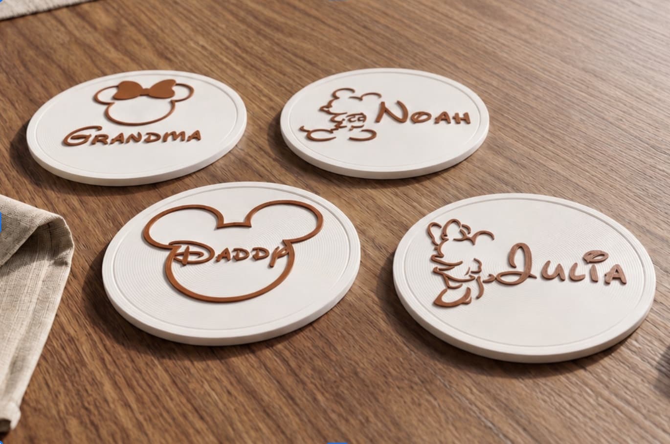 Descanso de Copo - Disney
