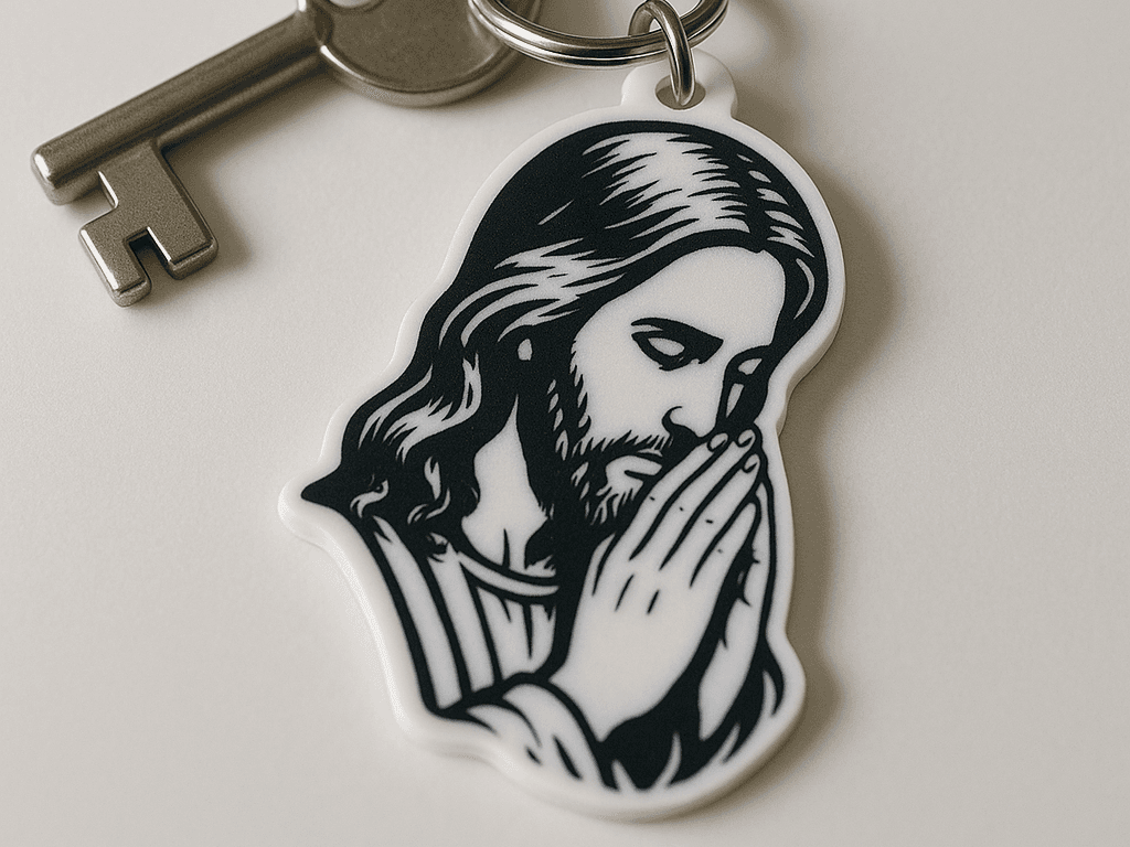 Chaveiro Jesus Em Oração